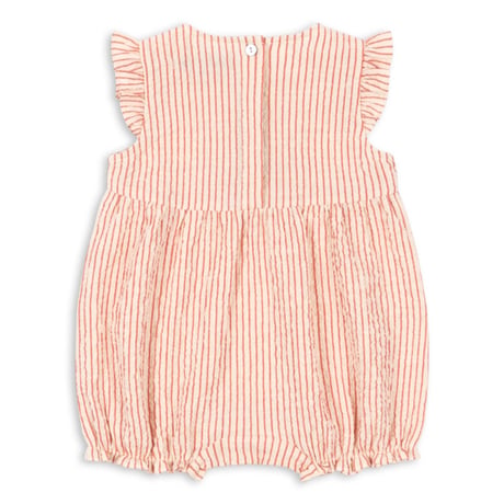 KONGESSLOEJD -  ELLIE FRILL ROMPER  | Amour Stripe