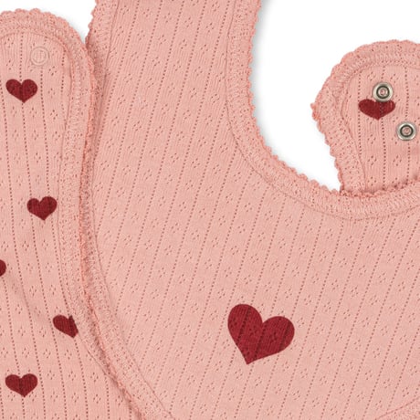 KONGESSLOEJD - MINNIE 2 PACK BIB | Mellow Rose