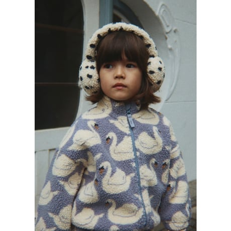 KONGESSLOEJD - JODY TEDDY JACKET GRS  |  Swan