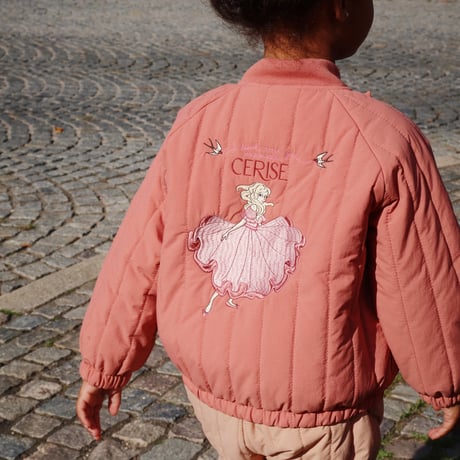 KONGESSLOEJD - JUNO FRILL  BOMBER JACKET |  CANYON ROSE