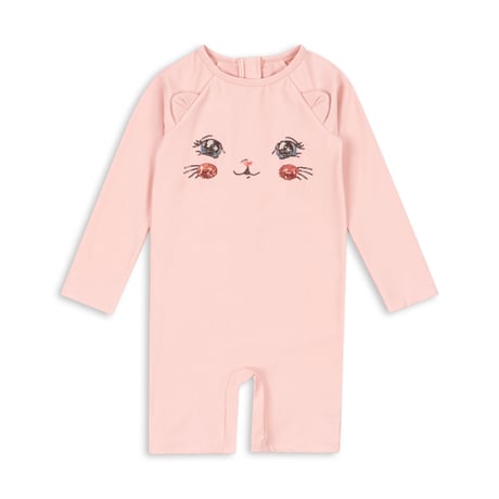 KONGESSLOEJD - KITTY SWIM ONESIE |  Powder Pink