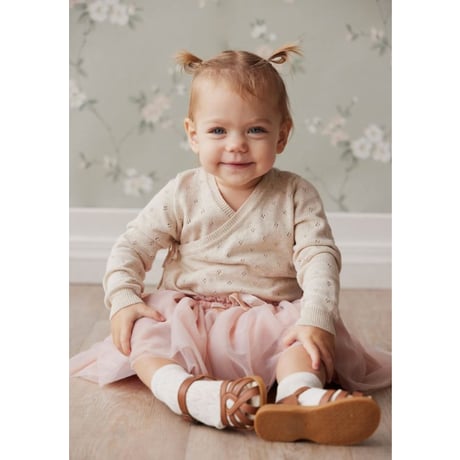 J A M I E   K A Y - Wren Cardigan | Light Oatmeal Marle