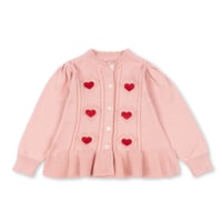 KONGESSLOEJD - SOLEIL CARDIGAN | Silver Pink