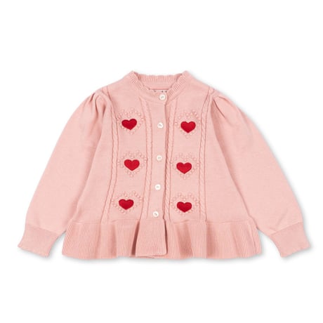 KONGESSLOEJD - SOLEIL CARDIGAN | Silver Pink