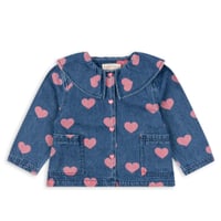 KONGESSLOEJD - MAGOT DENIM SHIRT GOTS | BON COEUR PINK