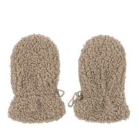 KONGESSLOEJD - Grizz Teddy Baby Mittens  |  Oxford Tan