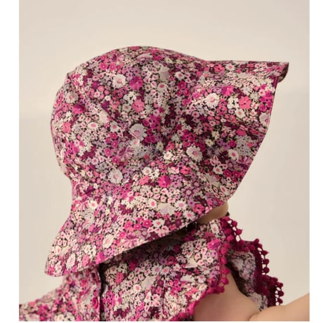 J A M I E   K A Y - Organic Cotton Noelle Hat | Garden Print