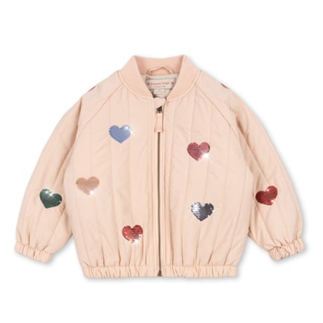 KONGESSLOEJD - JUNO SEQUIN BOMBER JACKET |  Cameo Rose