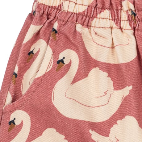 KONGESSLOEJD - MAGOT FRILL PANTS GOTS  |  Swan  Rose