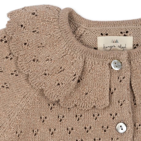 KONGESSLOEJD - Holiday Knit Cardigan | Creme