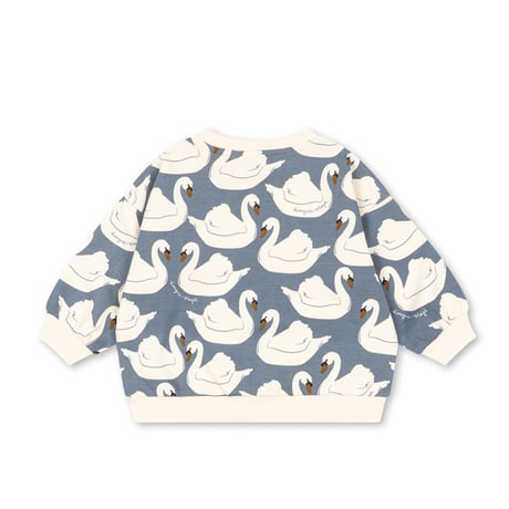 KONGESSLOEJD - LOUPY PRINT SWEAT SHIRT GOTS  |  Swan