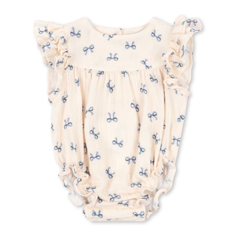 KONGESSLOEJD -  COCO ROMPER GOTS  | Bow Bleu