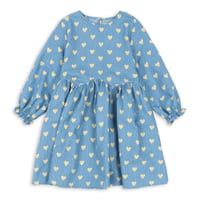 KONGESSLOEJD - VIDA DRESS GOTS   |  AISURU BLUE