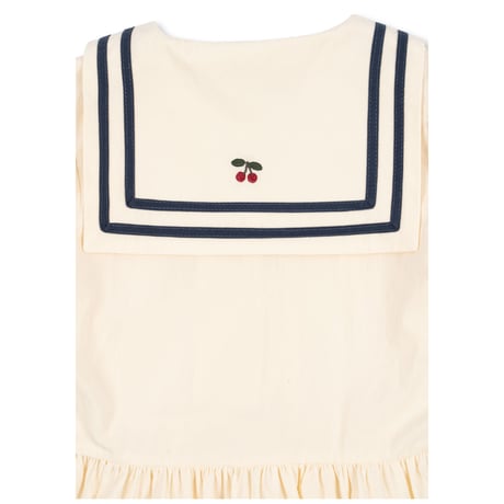 KONGESSLOEJD - ALLIE SAILOR DRESS GOTS | Optic White