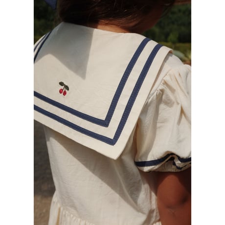 KONGESSLOEJD - ALLIE SAILOR DRESS GOTS | Optic White