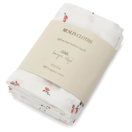 KONGESSLOEJD - 3 pack Muslin Cloth | Bonderose Big