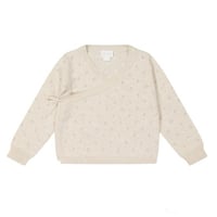 J A M I E   K A Y - Wren Cardigan | Light Oatmeal Marle