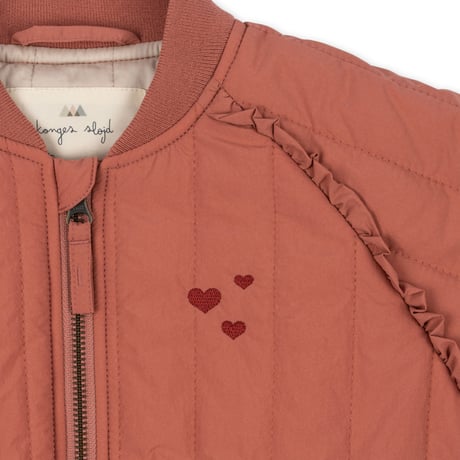 KONGESSLOEJD - JUNO FRILL  BOMBER JACKET |  CANYON ROSE