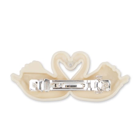 KONGESSLOEJD - SWAN BIG HAIR CLIP | Swan