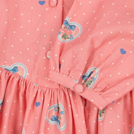 KONGESSLOEJD - COEUR COLLAR DRESS GOTS  |  Cher Coeur Rose