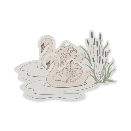 KONGESSLOEJD - 12 pack gift tags | Swan