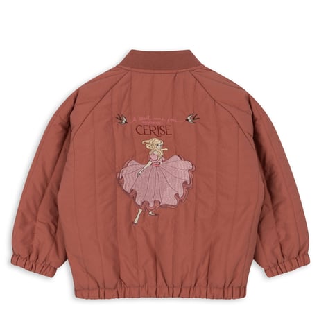 KONGESSLOEJD - JUNO FRILL  BOMBER JACKET |  CANYON ROSE