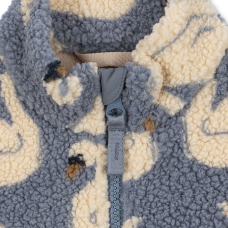 KONGESSLOEJD - JODY TEDDY JACKET GRS  |  Swan