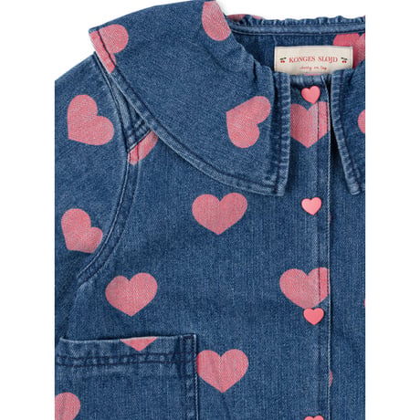 KONGESSLOEJD - MAGOT DENIM SHIRT GOTS | BON COEUR PINK
