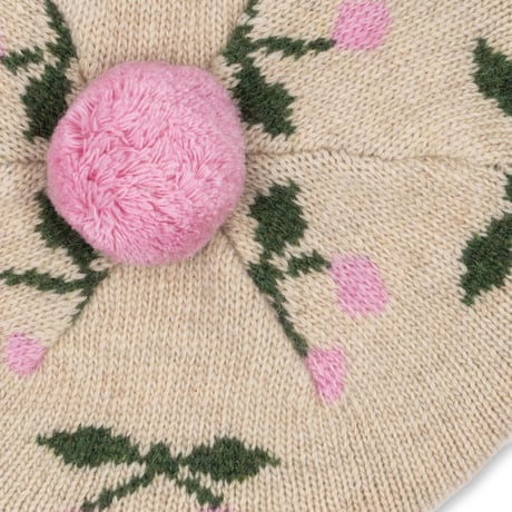 KONGESSLOEJD - BELOU KNIT BERET  | Cherry