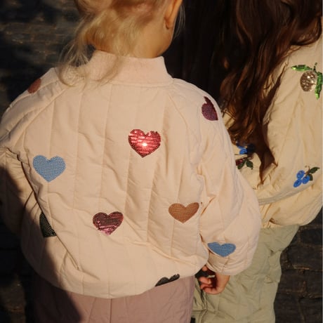 KONGESSLOEJD - JUNO SEQUIN BOMBER JACKET |  Cameo Rose