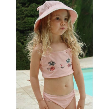 KONGESSLOEJD - KITTY SWIM HAT |  Powder Pink