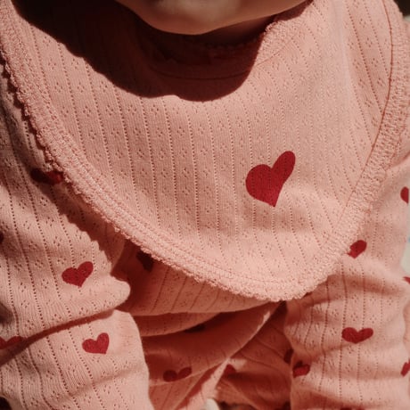KONGESSLOEJD - MINNIE 2 PACK BIB | Mellow Rose