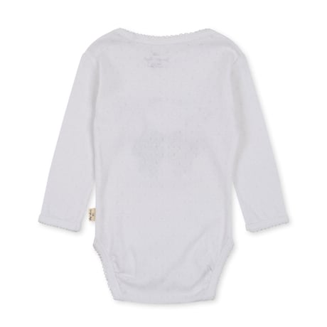 KONGESSLOEJD - Minnie Newborn Body Gots |  Optic White