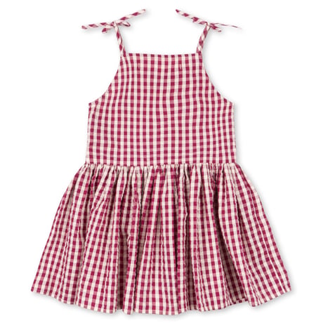 KONGESSLOEJD - ISOTTA DRESS  | Raspberry Check