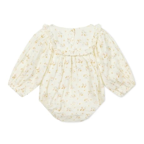 J A M I E   K A Y - Organic Cotton Muslin Frances Playsuit | Nina Watercolour Floral