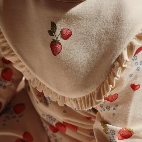 KONGESSLOEJD - 2 Pack Basic Frill  Bib | Marmalade Mix