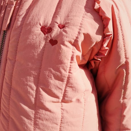 KONGESSLOEJD - JUNO FRILL  BOMBER JACKET |  CANYON ROSE