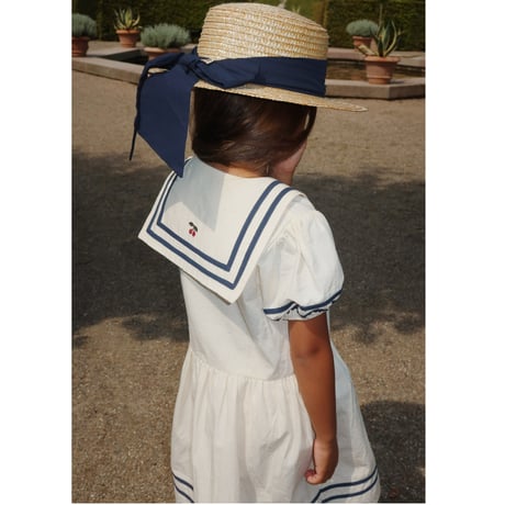 KONGESSLOEJD - ALLIE SAILOR DRESS GOTS | Optic White
