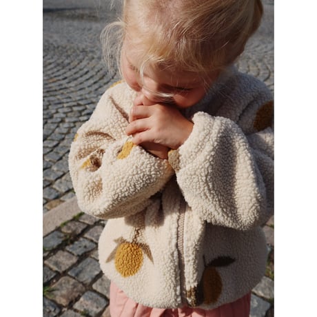 KONGESSLOEJD - JODY TEDDY JACKET GRS  |  MON GRAND CITRON