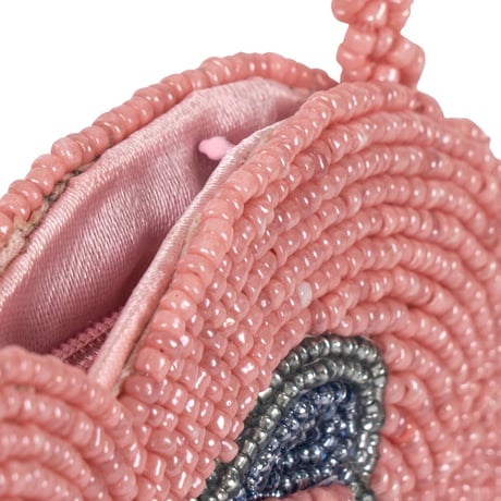 KONGESSLOEJD - BEADED HEART BAG | Amarena