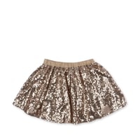 KONGESSLOEJD - Starla Sequin Skirt |  Gold Blush