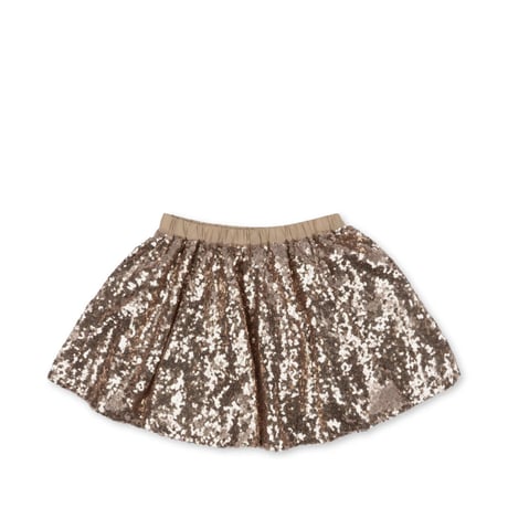 KONGESSLOEJD - Starla Sequin Skirt |  Gold Blush