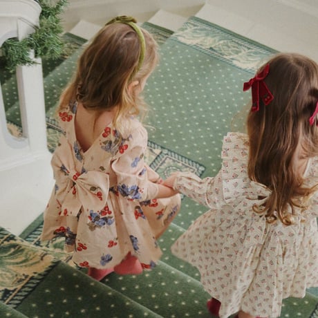 KONGESSLOEJD - CIANNA BOW DRESS | Verona Blues