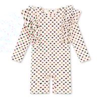 【特典付き】KONGESSLOEJD - Manuca Frill Onesie GRS  |  Coeur Coloré