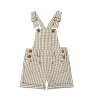 J A M I E   K A Y - Chase Cotton Twill Short Overall |  Gingham