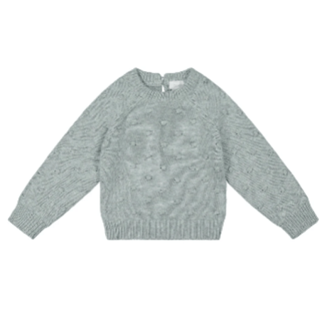 J A M I E   K A Y - Dotty Knit Jumper | Mist Fleck