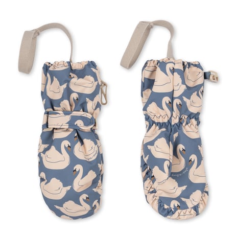 KONGESSLOEJD - NOHR SNOW MITTENS PRINT  |  Swan