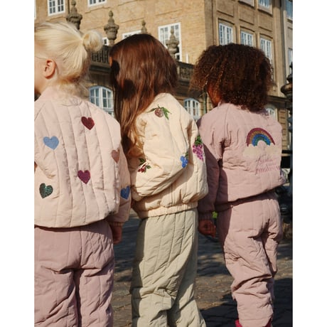 KONGESSLOEJD - JUNO SEQUIN BOMBER JACKET |  Twilight Mauve