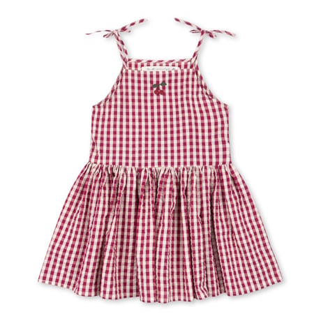 KONGESSLOEJD - ISOTTA DRESS  | Raspberry Check