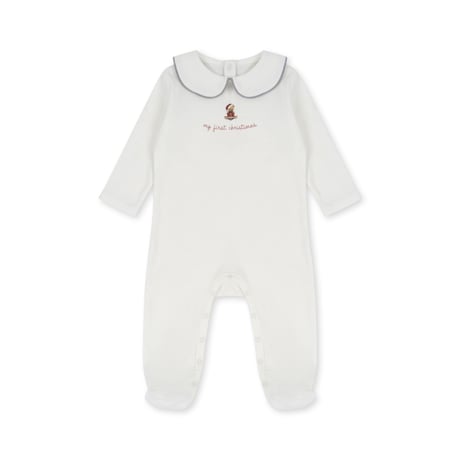 KONGESSLOEJD - My First Christimas Onesie |  Optic White